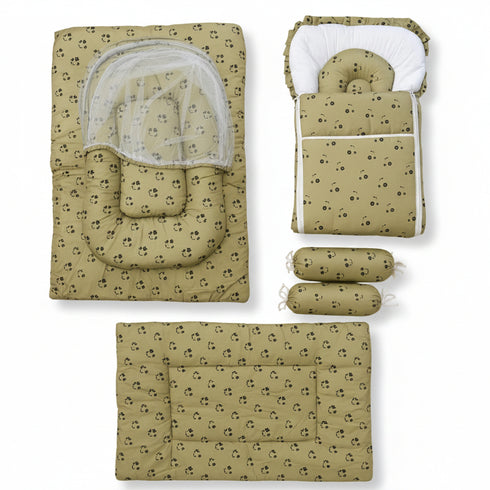 Infant Cozy Gadda Nursery Set Green Vintage