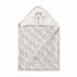 Infant Hooded Wrapping Sheet Grey