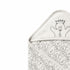 Infant Hooded Wrapping Sheet Grey