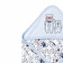 Infant Hooded Wrapping Sheet Baby Bear