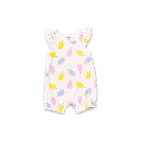 Infant Pack of Three Onesies Pink Printed
