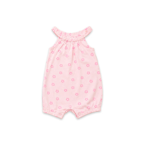 Infant Pack of Three Onesies Pink Printed