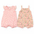 Infant Pack of Two Onesies Pink Printed
