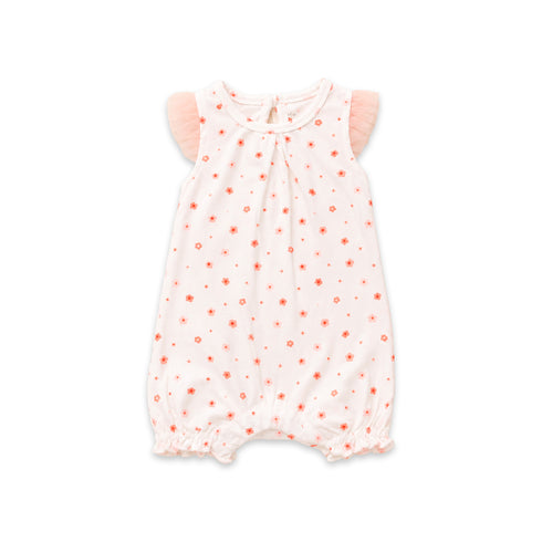 Infant Pack of Two Onesies White Printed
