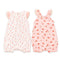 Infant Pack of Two Onesies White Printed