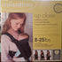 Infantino Baby Carrier Cuddler Black 8-25lbs (3.6-11.3kgs)