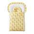Infants Basics Carry Nest Buttercup Yellow Sunny Safari with Head Pillow