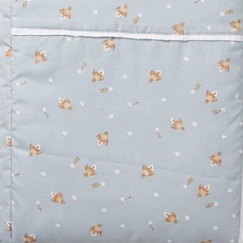 Infant Cozy Carry Nest Blue Rockets
