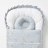 Infant Cozy Carry Nest Blue Rockets