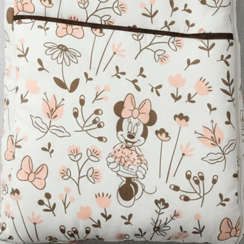 Infants Basics Carry Nest Dusty Rose Minnie with Head Pillow