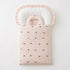 Infants Basics Carry Nest Pink Vintage Bow Gingham with Head Pillow