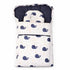 Infants Basics Carry Nest White Dolphins with Head Pillow