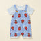 Infants Dungaree Suit Blue Spiderman Dungaree & T-Shirt Set
