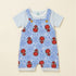 Infants Dungaree Suit Blue Spiderman Dungaree & T-Shirt Set