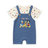 Infants Dungaree Suit Mickey Dungaree & T-Shirt Set