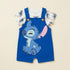 Infants Dungaree Suit Blue White Stitch Character Dungaree & T-Shirt Set