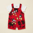 Infants Dungaree Suit Red White Mickey Dungaree & T-Shirt Set