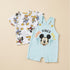 Infants Dungaree Suit Sea Green Cool Vibes Mickey Dungaree & T-Shirt Set