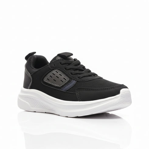 Jogger Shoes for Boys and Girls Black Sportive Design