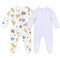 Cotton Dino Pack of Two Rompers Set Kids Designer Dresses 0-9 Months