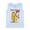 Kids Graphic Sando Shirt Light Blue Garfield