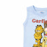 Kids Graphic Sando Shirt Light Blue Garfield