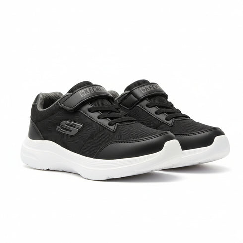 Kids Jogger Shoes Black Skechers Design