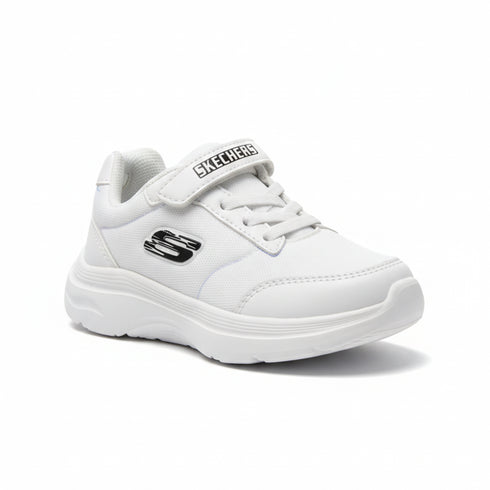Kids Jogger Shoes White Skechers Design