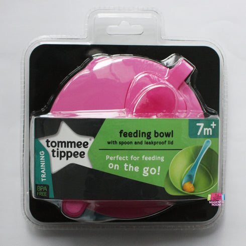 Tommee Tippee Feeding Bowl With Spoon And Leakproof Lid 16718
