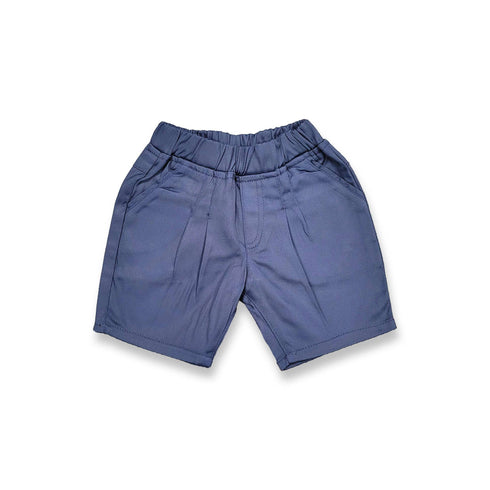 Kids Navy Exclusive Cotton Shorts 16033