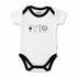 Pack of 2 Baby Bodysuits White Jungle