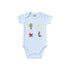 Pack of 10 Baby Starter Gift Set Blue Aeroplanes Embroidered