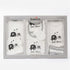 Pack of 10 Baby Starter Gift Set White Baby Elephant Embroidered