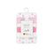 Pack of 12 Baby Washcloths Face Towels Pink White Flowers