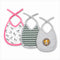 Basics Pack of 3 Baby Bibs Roar Design