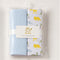 Infant Pack of 2 Cotton Swaddle Wrapping Sheets Dino