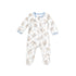 Pack of Two Full Rompers Elephants Print