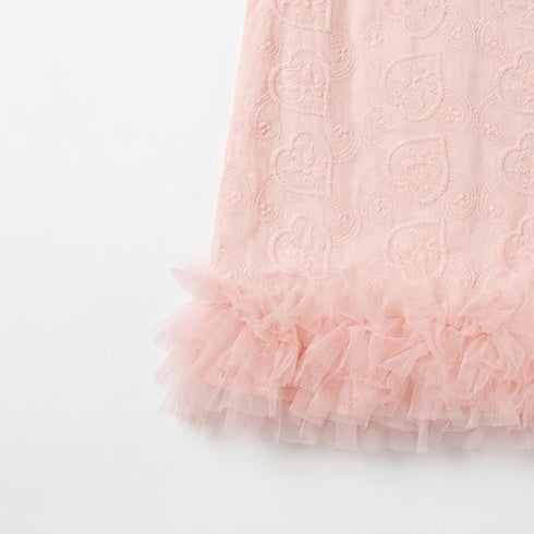 Party Wear Cotton Embroidered Top Pink Embroidered Design