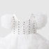 White Party Wear Frock Ruffled Tulle