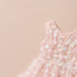 Party Wear Girls Frock Pink Butterfly Sequin Frilled