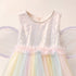 Party Wear Girls Frock Pink Sequin Frilled