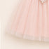 Party Wear Girls Frock Pink Sequin