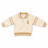 Beige Polo Ralph Classic Toddler Boy Suits Sweatshirt Pants