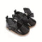 Pre Walker Pumps Shoes Black Patent Grosgrain Bow