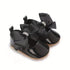 Pre Walker Pumps Shoes Black Patent Grosgrain Bow