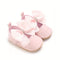 Pre Walker Pumps Shoes Pink Grosgrain Bow