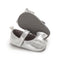 Pre Walker Pumps Shoes Silver Metallic Shimmer Bow