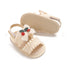 Pre Walker Sandals White Cherry Bow