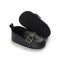 Pre Walker Shoes Black Infant Monk-Strap Loafers