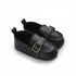 Pre Walker Shoes Black Infant Monk-Strap Loafers